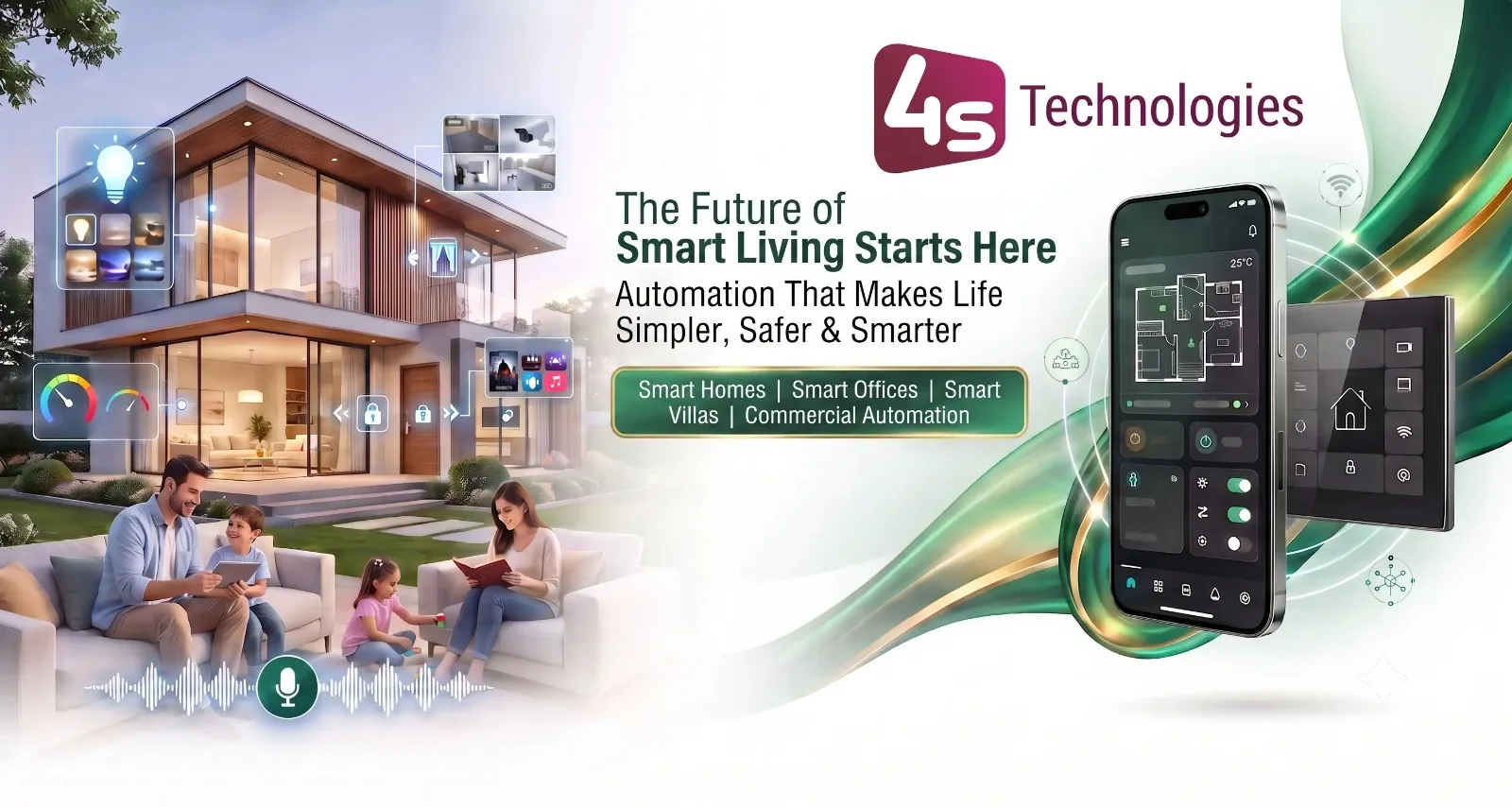 Techno4S Smartomation P Ltd promotional banner 2