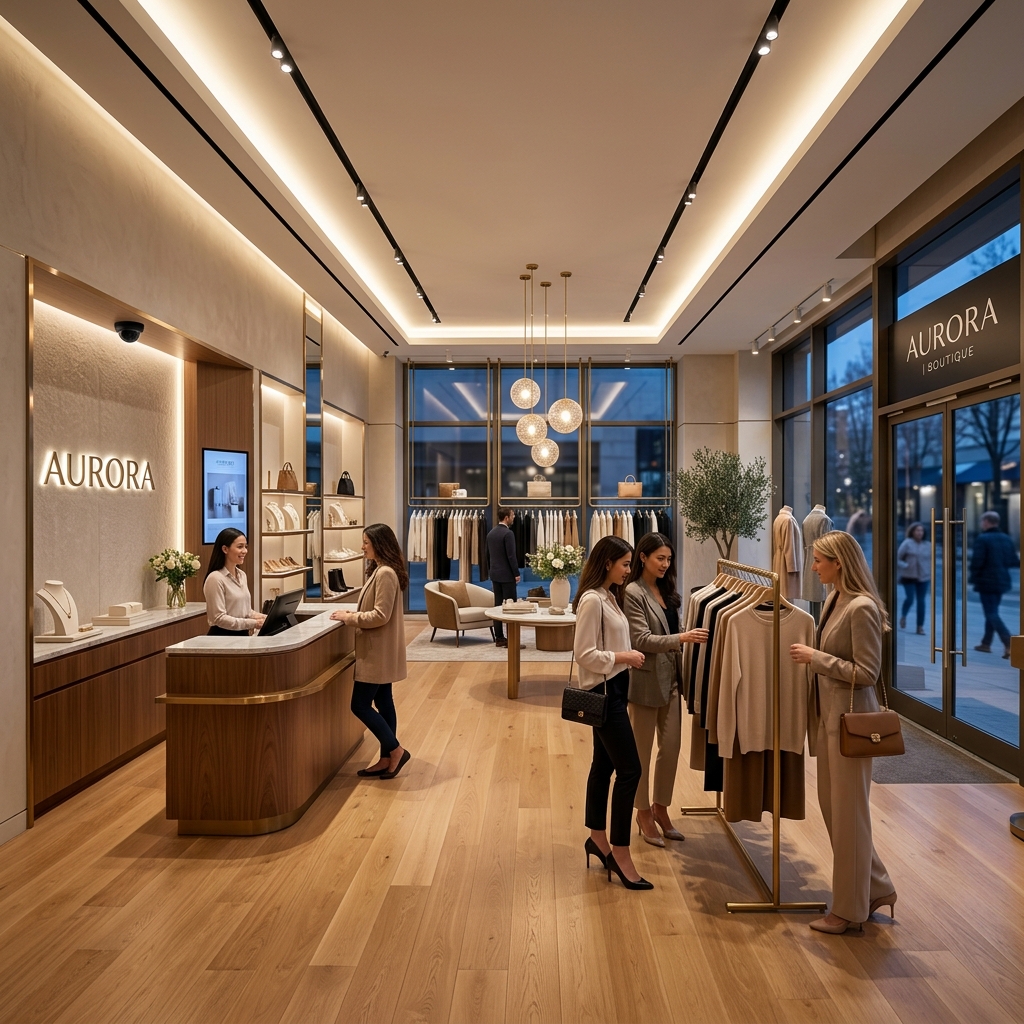 Smart Door Access Control System for Retail Showroom