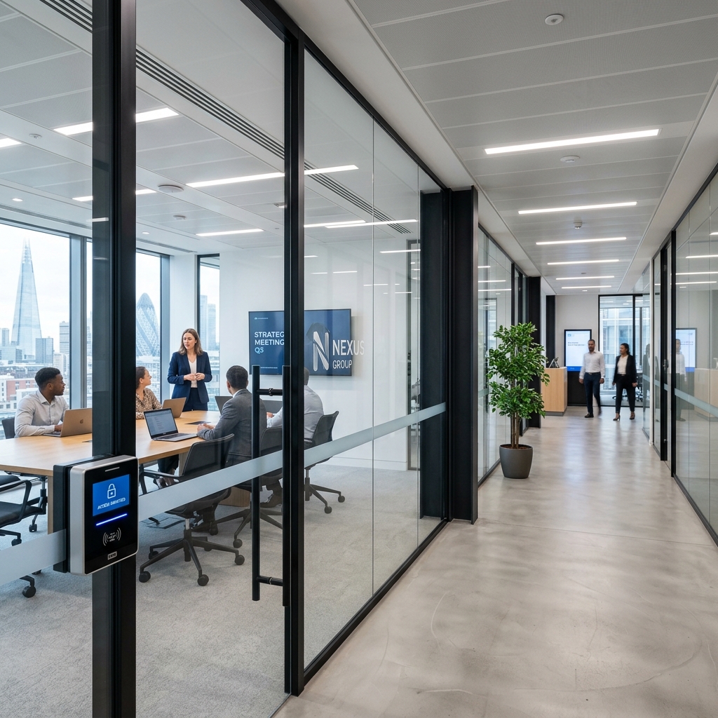 IP CCTV Surveillance System for Corporate Office